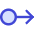 Arrows Swipe Right Alt Icon from Core Duo Set