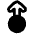 Arrows Swipe Up Alt Icon from Plump Remix Set