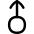 Arrows Swipe Up Alt Icon from Flex Line Set