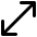 Diagonal Line Arrow 1 Icon from Core Remix Set