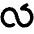 Line Arrow Infinite Loop Icon from Plump Solid Set