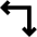 Line Arrow Top Right Corner Icon from Sharp Remix Set
