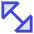 Diagonal Triangle Arrow 2 Icon from Sharp Duo Set