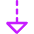 Triangle Arrow Dashed Cool Down Icon from Core Neon Set