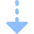 Triangle Arrow Dashed Cool Down Icon from Core Flat Set