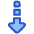 Triangle Arrow Dashed Cool Down Icon from Plump Duo Set