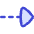 Triangle Arrow Dashed Right Icon from Flex Duo Set