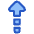 Triangle Arrow Dashed Warm Up Icon from Plump Duo Set