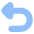 Triangle Arrow Turn Backward Icon from Flex Flat Set