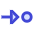 Triangle Arrows Step Icon from Sharp Duo Set