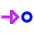 Triangle Arrows Step Icon from Sharp Neon Set
