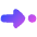 Triangle Arrows Step Icon from Plump Gradient Set