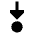 Triangle Arrows Step Into Icon from Sharp Solid Set