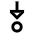 Triangle Arrows Step Into Icon from Sharp Line Set