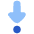 Triangle Arrows Step Into Icon from Plump Flat Set