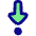 Triangle Arrows Step Into Icon from Plump Pop Set