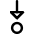 Triangle Arrows Step Into Icon from Core Line Set