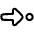 Triangle Arrows Step Icon from Plump Line Set