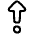 Triangle Arrows Step Out Icon from Plump Line Set