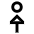 Triangle Arrows Step Out Icon from Sharp Line Set