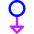 Triangle Arrows Swipe Down Alt Icon from Core Neon Set