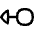 Triangle Arrows Swipe Left Alt Icon from Flex Line Set