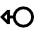 Triangle Arrows Swipe Left Alt Icon from Sharp Line Set