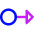 Triangle Arrows Swipe Right Alt Icon from Core Neon Set
