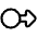 Triangle Arrows Swipe Right Alt Icon from Plump Line Set