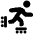 Rollerblades Person icon - Free transparent PNG, SVG. No sign up needed.