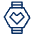 Smartwatch Favorite Heart 1 Icon from Cyber Line Set | Free Download as SVG Vector and Transparent PNG | Streamline icons