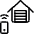 Smart House Garage 1 Icon from Ultimate Light Set | Free Download as SVG Vector and Transparent PNG | Streamline icons