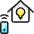 Smart House Light Icon from Ultimate Colors Set | Free Download as SVG Vector and Transparent PNG | Streamline icons