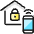 Smart House Phone Lock Icon from Ultimate Colors Set