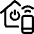 Smart House Phone Power 1 Icon from Ultimate Regular Set | Free Download as SVG Vector and Transparent PNG | Streamline icons