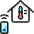 Smart House Temperature icon - Free transparent PNG, SVG. No sign up needed.