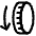 Digital Crown Arrow Counterclockwise Icon from Ultimate Regular Set