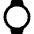 Smart Watch Circle Alternate Icon from Ultimate Bold Set