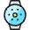 Smart Watch Circle Brightness Icon from Ultimate Colors Set