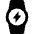 Smart Watch Circle Charging Icon from Nova Solid Set