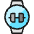 Smart Watch Circle Dumbbell icon - Free transparent PNG, SVG. No sign up needed.