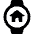 Smart Watch Circle Home Alternate Icon from Ultimate Bold Set