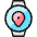 Smart Watch Circle Location Icon from Ultimate Colors Set