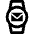 Smart Watch Circle Mail Icon from Nova Line Set