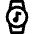 Smart Watch Circle Music Icon from Nova Line Set