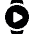 Smart Watch Circle Play Icon from Ultimate Bold Set