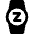 Smart Watch Circle Sleep Icon from Nova Solid Set