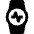 Smart Watch Circle Status Icon from Nova Solid Set