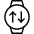 Smart Watch Circle Target Icon from Ultimate Light Set