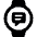 Smart Watch Circle Text Alternate Icon from Ultimate Bold Set